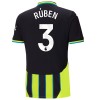 Officiële Voetbalshirt Manchester City Ruben 3 Uit 2024-25 - Heren